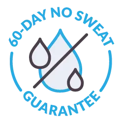 60-day no sweat guarantee