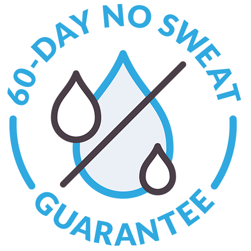 60-day no sweat guarantee
